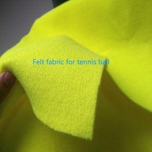 Rouleaux <span class=keywords><strong>de</strong></span> feutre aiguilleté en tissu non tissé respirant et imperméable, couleur personnalisée, prix usine abordable, pour balles <span class=keywords><strong>de</strong></span> tennis - Product Image 2