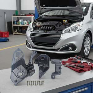 ชุดซ่อมไฟหน้า (3 ชิ้น) ด้านซ้าย สำหรับใช้กับ Peugeot 208 - 2008 OEM 1656169580 - Product Image 3