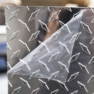 Piastra diamantata in alluminio goffrato in fabbrica, 5052 5083 5059 fogli di alluminio, pannelli compositi in alluminio - Product Image 4