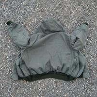 Veste courte brodée vintage personnalisée en coton 100% lourd, surdimensionnée, style boxy, délavée à l'acide, zippée pour homme