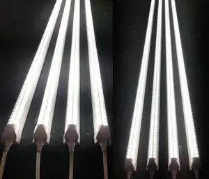 T8 Led Tube 4000k 5000k 6000k Daylight V Shape Led Cooler Light 4ft Led Tube Light Double Line LED