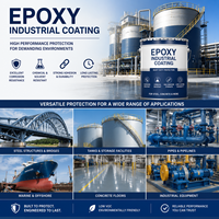 Peinture de base époxy jaune zinc pour métal, revêtement anticorrosion, peinture industrielle pour surfaces métalliques