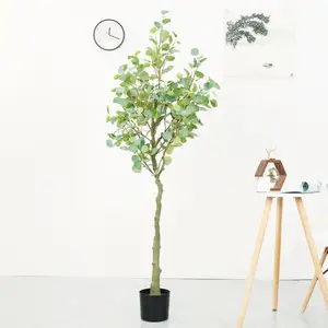 Guangdong supplier high simulation cheap prices types of artificial plastic fake bonsai mini trees for model indoor