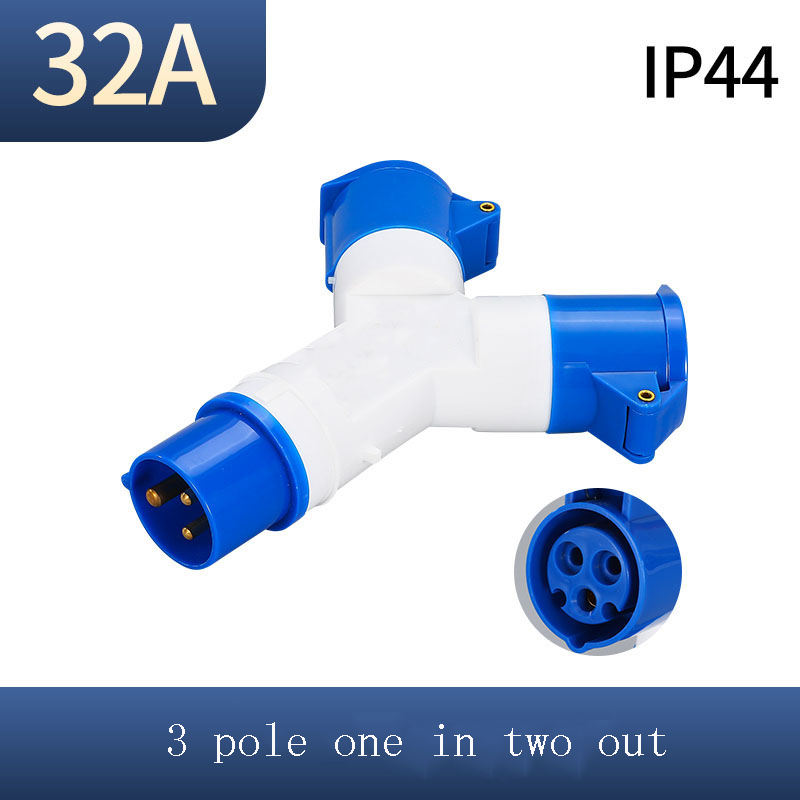 Connector Concealed Industrial Plug Socket 3P 4PIN 5 Core