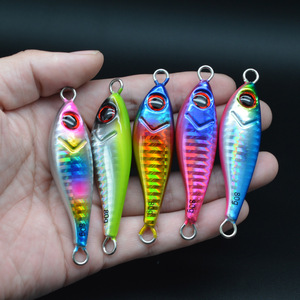 Señuelo de pesca MJ321 Little Pufferfish, jig metálico de plomo, cebo artificial rígido biónico para pesca en barco, agua salada, para peces como Zander y Pike - Product Image 3