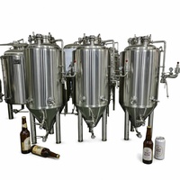Fermenteur cylindroconique 1000L, cuve à bière 500L, équipement de brasserie artisanale, fermenteur pour bière artisanale