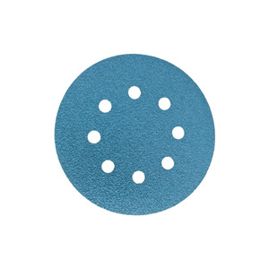 Disque de papier <span class=keywords><strong>abrasif</strong></span> bleu de qualité supérieure, 150 mm, 8 trous, à crochets et boucles, similaire à la qualité <span class=keywords><strong>Festool</strong></span> - Product Image 3