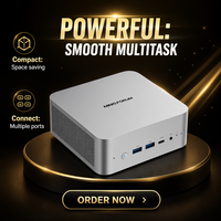 Minisforum X1-255 Octa Core AMD Ryzen High-Performance Mini PC AI Desktop with Radeon 780M and Win11 for Gaming Office Work