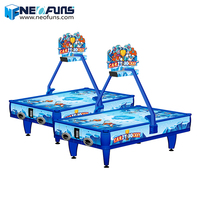 Jeux d'arcade à pièces, machine de hockey sur air pour 4 joueurs, jeux d'arcade de hockey sur air, table de hockey sur air