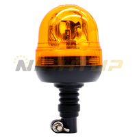NIGHTUP 12V/24V Phare de signalisation robuste pour l'exploitation minière, balise de camionnage, lampe agricole rotative H1-BUIB CE R10 ROHS IP65