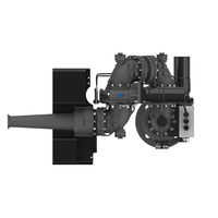 Moniteur d'eau télécommandé à jet droit, Canon à eau télécommandé pour véhicules avec lampe LED