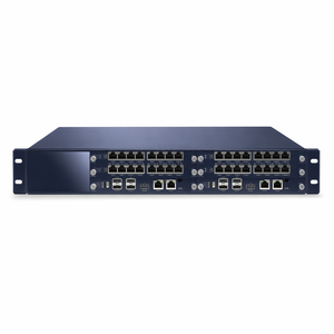 IAD600-128FXS Gateway VoIP de 128 Puertos FXS, Gateway Terminal Analógico SIP de Alta Densidad con Fibra SFP y 4 Puertos Gigabit GE - Product Image 1