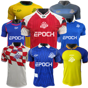 定制球迷版青少年足球球衣工厂有大量库存原装T恤和训练服 - Product Image 1