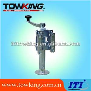 Cric <span class=keywords><strong>de</strong></span> <span class=keywords><strong>remorque</strong></span> TOWKING 1000 lbs, pivotant, à visser sur le dessus, course <span class=keywords><strong>de</strong></span> 10 pouces avec <span class=keywords><strong>plaque</strong></span> <span class=keywords><strong>de</strong></span> pied - Product Image 5