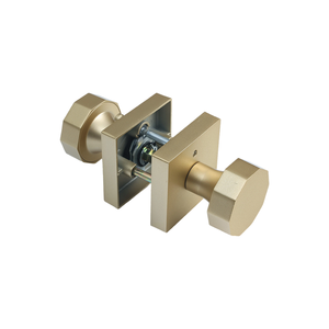 Bedroom Privacy Round Zinc Alloy <strong>Door</strong> <strong>Knob</strong> Luxury Modern Interior <strong>Door</strong> Handle Apartment Easy Installation Factory Supply - Product Image 2
