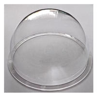 Accessoires de surveillance HD 6 pouces, couvercle de dôme PTZ extérieur, protection transparente contre les intempéries, capuchon d'objectif de 167 mm pour caméras de sécurité