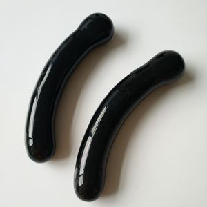 Diyブラック黒曜石ジェムストーンヒーリングクリスタルボディマッサージャー7インチGスポットワンド女性用 - Product Image 2