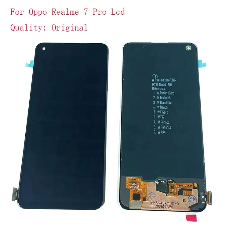 Màn hình LCD điện thoại di động cho realme GT 5G/GT Neo 3t/X7 Pro/11 Pro + Hiển thị với số hóa cảm ứng