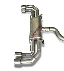 Système d'échappement sport racing en acier inoxydable sur mesure pour Audi TT/<span class=keywords><strong>TTS</strong></span> 2.0T <span class=keywords><strong>Mk2</strong></span> Mk3 avec soupape et silencieux, télécommande - Product Image 3