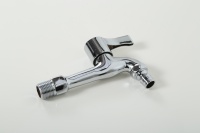Meilleur prix Long cou bavoir robinet robinet 12cm simple eau froide épaissi pour cuisine et salle de bain utilisation de la Machine à laver