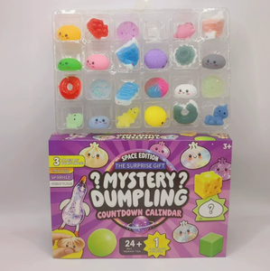 Ensemble de jouets anti-stress souples 24 pièces, formes alimentaires colorées, jouets sensoriels en TPE pour enfants de 8 à 13 ans, unisexe - Product Image 4