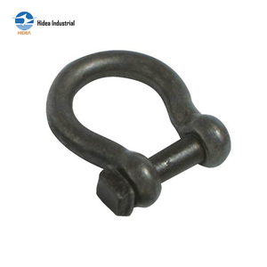 Manille de chalutage HIDEA à tête carrée, type arc, en acier au carbone forgé, trempé et électrogalvanisé - Product Image 2