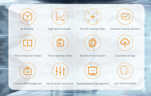 Escáner facial para la piel Recién llegados Máquina de análisis 3D Ai Máquina analizadora de piel celular original portátil - Product Image 6