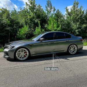 For M5 Series F90 True Carbon Spoiler Front Lip Rear Diffuser Front Grille Side Skirts Reversing Mirror Retrofit Upgrade Kit - Product Image 3