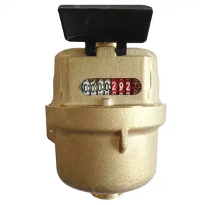 1/2 Inch Thuis <span class=keywords><strong>Type</strong></span> Afgelegen Koude Messing Zuiger Volumetrische Draaibare Schoep Kent Waterstroom <span class=keywords><strong>Meter</strong></span> - Product Image 3