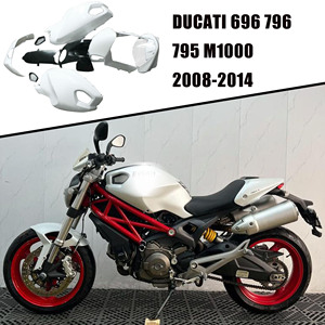 Personalizzazione su Misura - Kit Carene Moto Grezze Non Verniciate per <span class=keywords><strong>Ducati</strong></span> <span class=keywords><strong>696</strong></span> 796 795 M1000 2008-2014 09 10 11 - Product Image 4