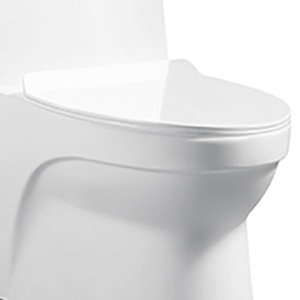 Buena calidad wc moderno colisión de cerámica siphonic occidental inodoro de una pieza - Product Image 4