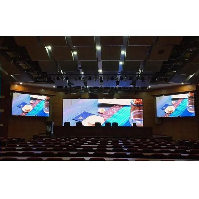 Foxgolden P4 Smd Super Definition Full Color Led Advertising Screen Indoor Multi-Purpose Fixed Installation