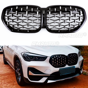 กระจังหน้าทรงไตเพชรสำหรับ BMW X1 F48 LCI ปี 2020 2021 2022 สไตล์สปอร์ต แต่งรถ อะไหล่เปลี่ยนทดแทน - Product Image 6