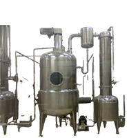 Evaporador de Película Delgada de Acero Inoxidable de Alta Calidad Controlado por PLC