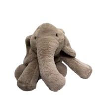Oreiller en peluche éléphant style nordique, jouet doux et moelleux avec rembourrage en coton PP pour le confort des bébés