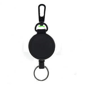 Lanière <span class=keywords><strong>de</strong></span> porte-clés rétractable Clip <span class=keywords><strong>de</strong></span> ceinture robuste Sangles <span class=keywords><strong>de</strong></span> porte-clés antivol Porte-clés suspendu Porte-clés télescopique <span class=keywords><strong>Mousqueton</strong></span> - Product Image 6