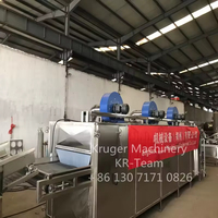 Séchoir à bande multi-couches en maille KR pour fumier animal, machine de séchage à air chaud pour aliments