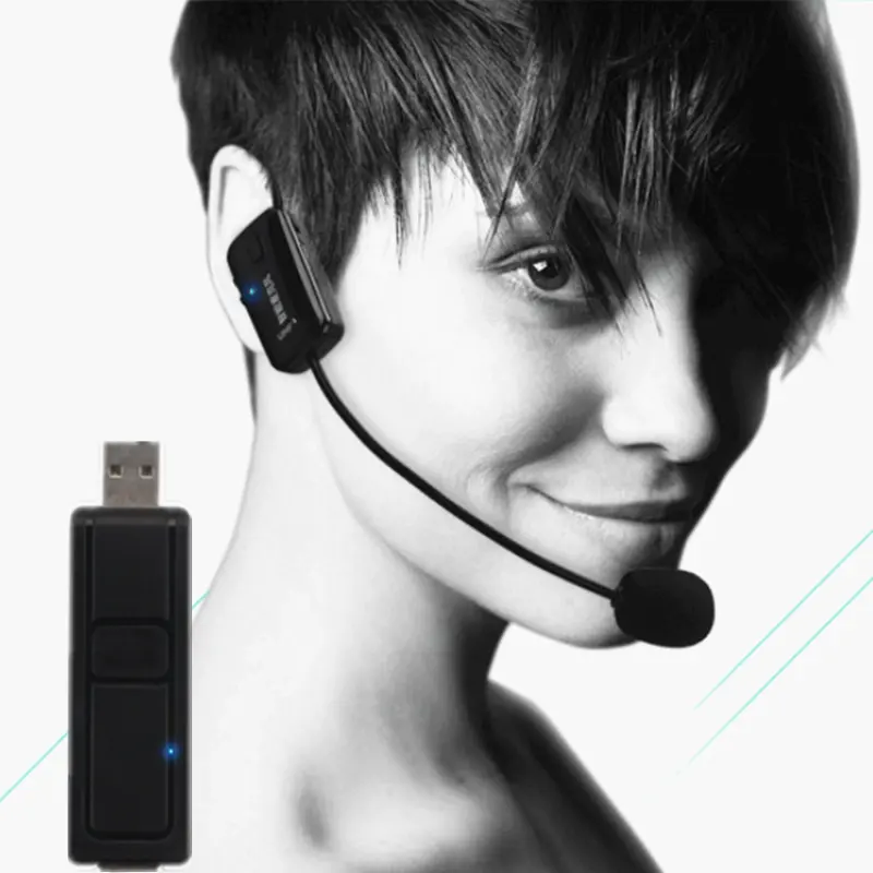 V36A UHF wireless headset microphone for teaching and speech with USB receiver Head microphone