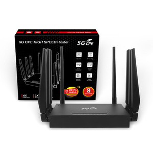 เราเตอร์ NR100 5G CPE - รุ่นตะวันออกกลาง: เครือข่าย 5G แท้, ช่องใส่ซิมการ์ดคู่, Gigabit WIFI6 ดูอัลแบนด์ (2.4G + 5.8G) - Product Image 1