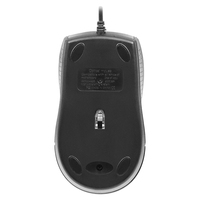 VCOM Mouse berkabel USB 1000dpi, Mouse ukuran Mini komputer Laptop Desktop untuk rumah kantor