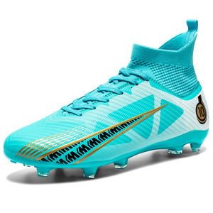 Zapatillas <span class=keywords><strong>de</strong></span> Fútbol Profesionales <span class=keywords><strong>Baratas</strong></span> Originales con Tacos Plateados para Entrenamiento Deportivo en Césped Artificial, Ligeras y Suaves para Hombre y <span class=keywords><strong>Mujer</strong></span> - Product Image 4