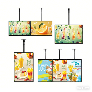 Boîtes lumineuses LED ultra-minces pour affichage de menus, personnalisées en gros pour les chaînes de restaurants et les salons de thé à chaîne, à suspendre ou à fixer au mur - Product Image 5