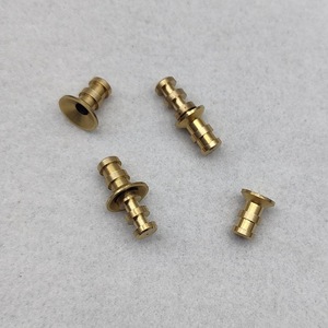 Connecteur de meuble en cuivre plaqué laiton, quincaillerie durable pour support de table et fixation d'étagère - Product Image 2