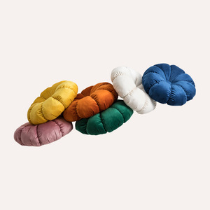 Tốt Nhất Người Bán Sáng Tạo Bí Ngô Tay Khâu Hà Lan Nhung Gối Nếp Nhăn Phai Kháng Cho Bohemian Sofa Trang Trí Nội Thất Đệm - Product Image 4