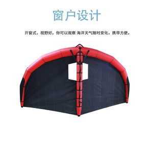 ไคท์บอร์ดเป่าลมแบบมีหน้าต่าง สำหรับเล่นเซิร์ฟในทะเล สำหรับผู้ใหญ่ ทำจากวัสดุไนลอน - Product Image 1