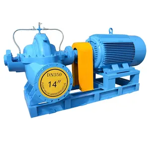 Double Impeller Type Centrifugal Water Pump Split Casing Pump