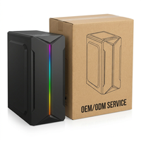 Hot-selling Desktop RGB PC Gaming Computer Cases & Mid-Towers Chassis Side Panel Window Computer case