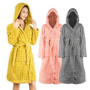 Wholesale Elegant Bubble Velvet Tie Bath Skirt Non-Shedding Coral Fleece Wrap Bathrobe Quick Dry for Home Use