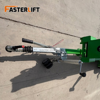 Plateforme élévatrice articulée hydraulique portable et remorquable FASTER LIFT FB avec stabilisateurs hydrauliques