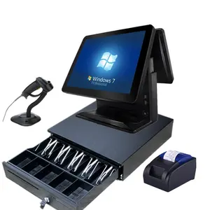 15 אינץ epos כל באחד חומרת POS מגע מסך ביל מכונת windows sistema קופה מערכת